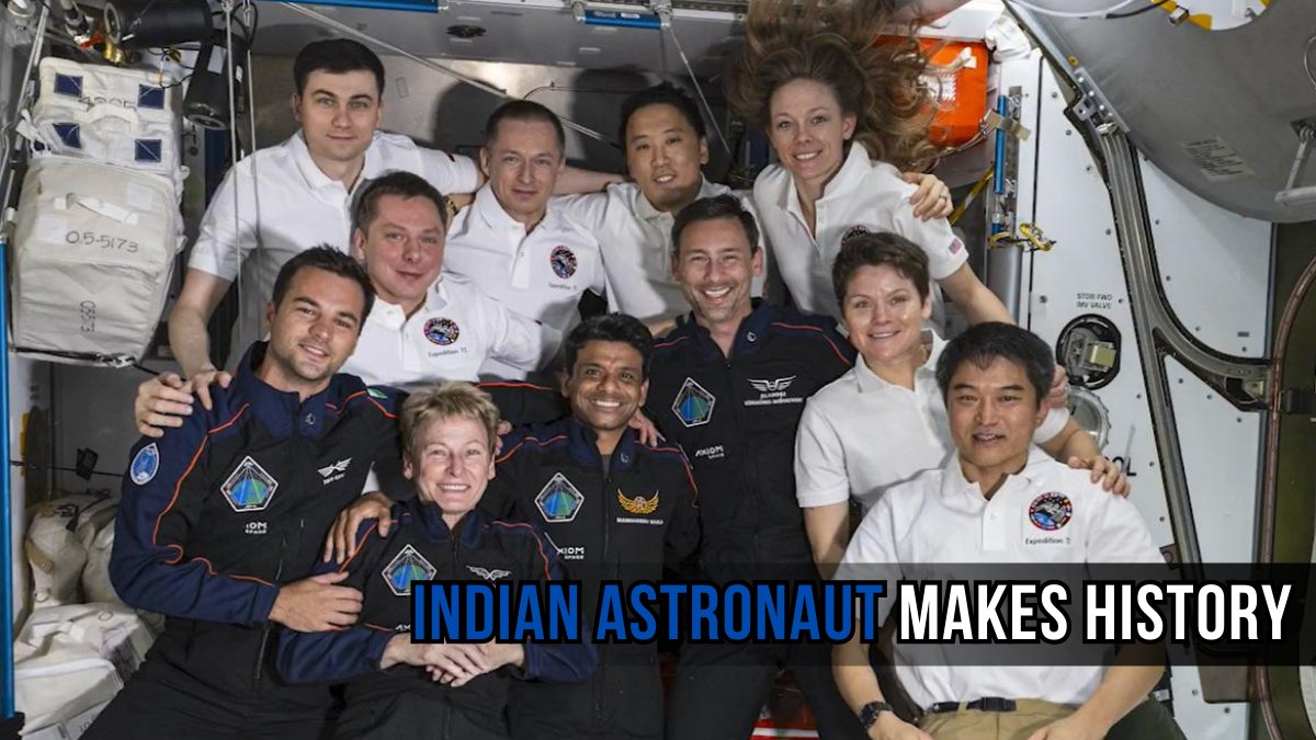 Indian astronaut makes history with extended ISS mission