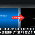 Windows BSOD becomes BSOD: Microsoft's Black Screen replaces Blue
