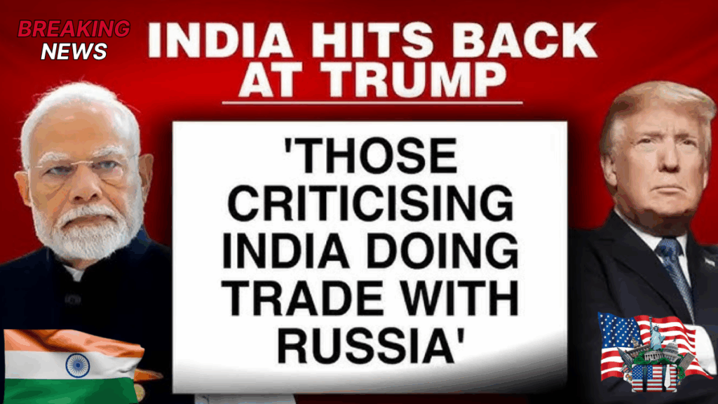 Donald Trump’s Tariff Warning to India Over Russian Oil