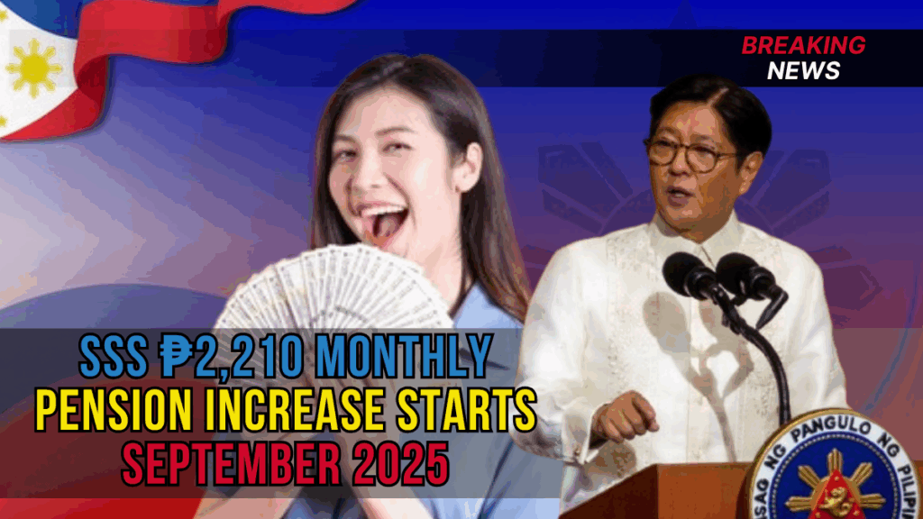 SSS ₱2,210 Monthly Pension Increase Starts September 2025