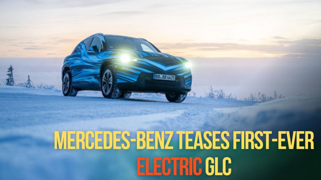 Mercedes-Benz Teases First-Ever Electric GLC Ahead of Global Debut at IAA 2025